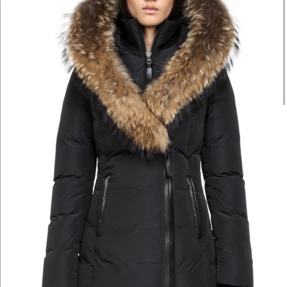 Mackage Adlai fur trim Medium